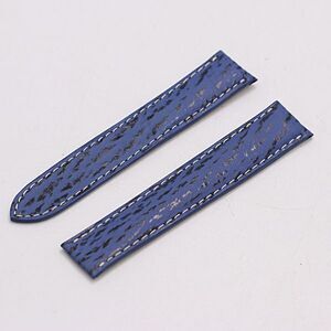 Cartier Genuine Belt Blue Sharkskin 15mm (0.59in) Men's Women's Watch 2000000